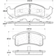 Purchase Top-Quality Front Super Premium Semi Metallic Pads by CENTRIC PARTS - 104.05050 pa8