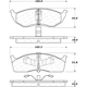 Purchase Top-Quality Front Super Premium Semi Metallic Pads by CENTRIC PARTS - 104.06420 pa7