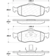 Purchase Top-Quality Front Super Premium Semi Metallic Pads by CENTRIC PARTS - 104.06480 pa10