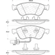 Purchase Top-Quality Front Super Premium Semi Metallic Pads by CENTRIC PARTS - 104.10240 pa13