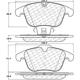 Purchase Top-Quality CENTRIC PARTS - 104.12410 - Front Super Premium Semi Metallic Pads pa3