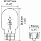 Purchase Top-Quality High Mount Brake Light by HELLA - 2825SB pa7