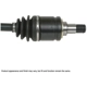 Purchase Top-Quality Left New CV Axle Shaft by CARDONE INDUSTRIES - 665237 pa9