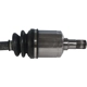 Purchase Top-Quality GSP NORTH AMERICA - NCV37009 - CV Axle Assembly - Front Left pa3