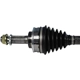 Purchase Top-Quality GSP NORTH AMERICA - NCV69181 - CV Axle Assembly - Rear Left pa3