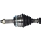 Purchase Top-Quality GSP NORTH AMERICA - NCV75072 - CV Axle Assembly - Front Left pa3