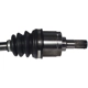 Purchase Top-Quality GSP NORTH AMERICA - NCV75074 - CV Axle Assembly - Front Left pa3