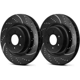 Purchase Top-Quality EBC BRAKE - GD7141 - Rear Brake Rotors 2