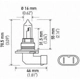 Purchase Top-Quality Low Beam Headlight by HELLA - 9005P50 pa17