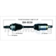 Purchase Top-Quality TRAKMOTIVE - BM8039 - CV Axle Shaft pa3