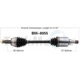 Purchase Top-Quality TRAKMOTIVE - BM8055 - New CV Shaft pa2