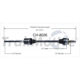 Purchase Top-Quality TRAKMOTIVE - CH8026 - CV Axle Shaft pa2