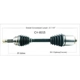 Purchase Top-Quality TRAKMOTIVE - CH8315 - CV Axle Shaft pa2