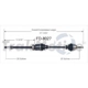 Purchase Top-Quality TRAKMOTIVE - FD8027 - CV Axle Shaft pa2