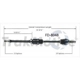 Purchase Top-Quality TRAKMOTIVE - FD8048 - CV Axle Shaft pa2