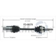 Purchase Top-Quality TRAKMOTIVE - FD8079 - CV Axle Shaft pa2