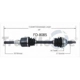 Purchase Top-Quality TRAKMOTIVE - FD8085 - CV Axle Shaft pa3