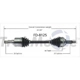 Purchase Top-Quality TRAKMOTIVE - FD8125 - CV Axle Shaft pa2