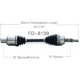 Purchase Top-Quality TRAKMOTIVE - FD8139 - CV Axle Shaft pa3