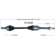 Purchase Top-Quality TRAKMOTIVE - FD8208 - CV Axle Shaft pa3