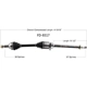 Purchase Top-Quality TRAKMOTIVE - FD8317 - CV Axle Shaft pa3