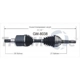 Purchase Top-Quality TRAKMOTIVE - GM8038 - CV Axle Shaft pa2