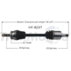 Purchase Top-Quality TRAKMOTIVE - HY8237 - CV Axle Shaft pa5