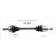 Purchase Top-Quality TRAKMOTIVE - HY8324 - CV Axle Shaft pa2