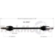 Purchase Top-Quality TRAKMOTIVE - KA8067 - CV Axle Shaft pa2