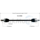 Purchase Top-Quality TRAKMOTIVE - KA8068 - CV Axle Shaft pa1