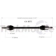 Purchase Top-Quality TRAKMOTIVE - KA8071 - CV Axle Shaft pa2