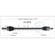 Purchase Top-Quality TRAKMOTIVE - KA8098 - CV Axle Shaft pa2