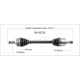 Purchase Top-Quality TRAKMOTIVE - KA8116 - CV Axle Shaft pa4