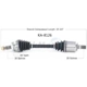 Purchase Top-Quality TRAKMOTIVE - KA8126 - CV Axle Shaft pa2