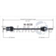 Purchase Top-Quality TRAKMOTIVE - NI8038 - CV Axle Shaft pa1