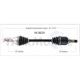 Purchase Top-Quality TRAKMOTIVE - NI8629 - CV Axle Shaft pa3