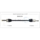 Purchase Top-Quality TRAKMOTIVE - SB8119 - CV Axle Shaft pa2