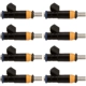 Purchase Top-Quality BLUE STREAK (HYGRADE MOTOR) - FJ732RP8 - Fuel Injector Kit pa4