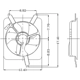 Purchase Top-Quality Radiator Fan Assembly by GLOBAL PARTS DISTRIBUTORS - 2811351 pa1