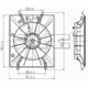 Purchase Top-Quality Radiator Fan Assembly by TYC - 600620 pa13