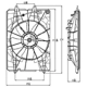 Purchase Top-Quality Radiator Fan Assembly by TYC - 601060 pa13