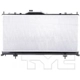 Purchase Top-Quality Radiator by TYC - 2843 pa16