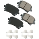 Purchase Top-Quality AKEBONO - EUR1348A - Rear Ceramic Pads pa6