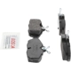 Purchase Top-Quality BOSCH - BC599 - Ceramic Rear Disc Brake Pads pa3