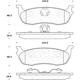 Purchase Top-Quality Rear Ceramic Pads by CENTRIC PARTS - 103.07110 pa4