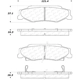 Purchase Top-Quality Rear Ceramic Pads by CENTRIC PARTS - 103.07320 pa2