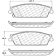 Purchase Top-Quality Rear Ceramic Pads by CENTRIC PARTS - 103.11940 pa2