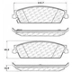 Purchase Top-Quality Rear Ceramic Pads by CENTRIC PARTS - 103.11940 pa3