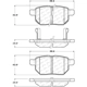 Purchase Top-Quality Rear Ceramic Pads by CENTRIC PARTS - 103.14230 pa4