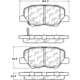 Purchase Top-Quality CENTRIC PARTS - 103.16790 - Rear Ceramic Pads pa2